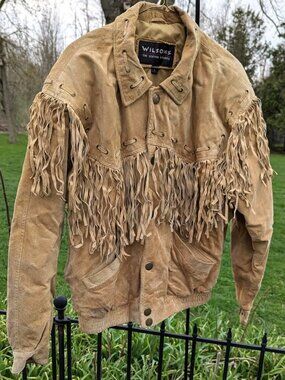 Vintage 1980's Wilsons leather/suede jacket